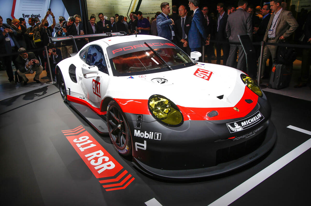 2017 Porsche 911 Rsr Mid Engined Le Mans Racer Revealed Autocar