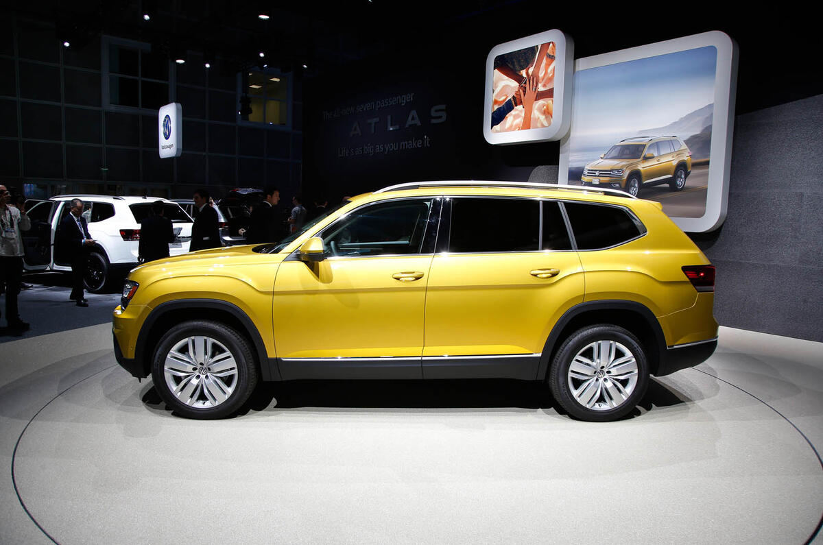 2017 Volkswagen Atlas revealed for US market