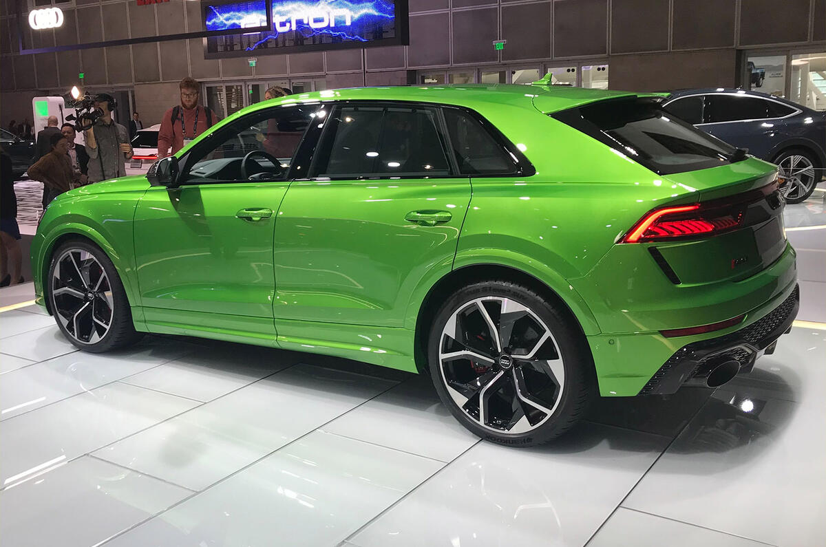 2020 Audi Rs Q8 Arrives With 591bhp Mild Hybrid V8 Autocar