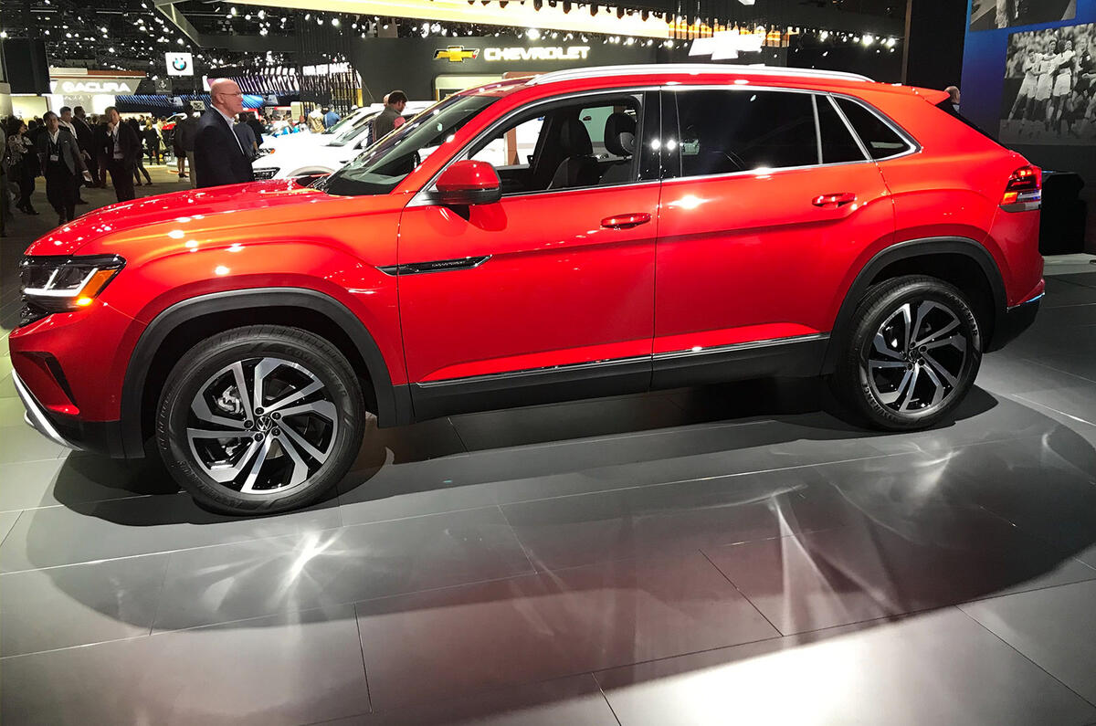 Volkswagen Atlas Cross Sport SUV revealed for US market ...