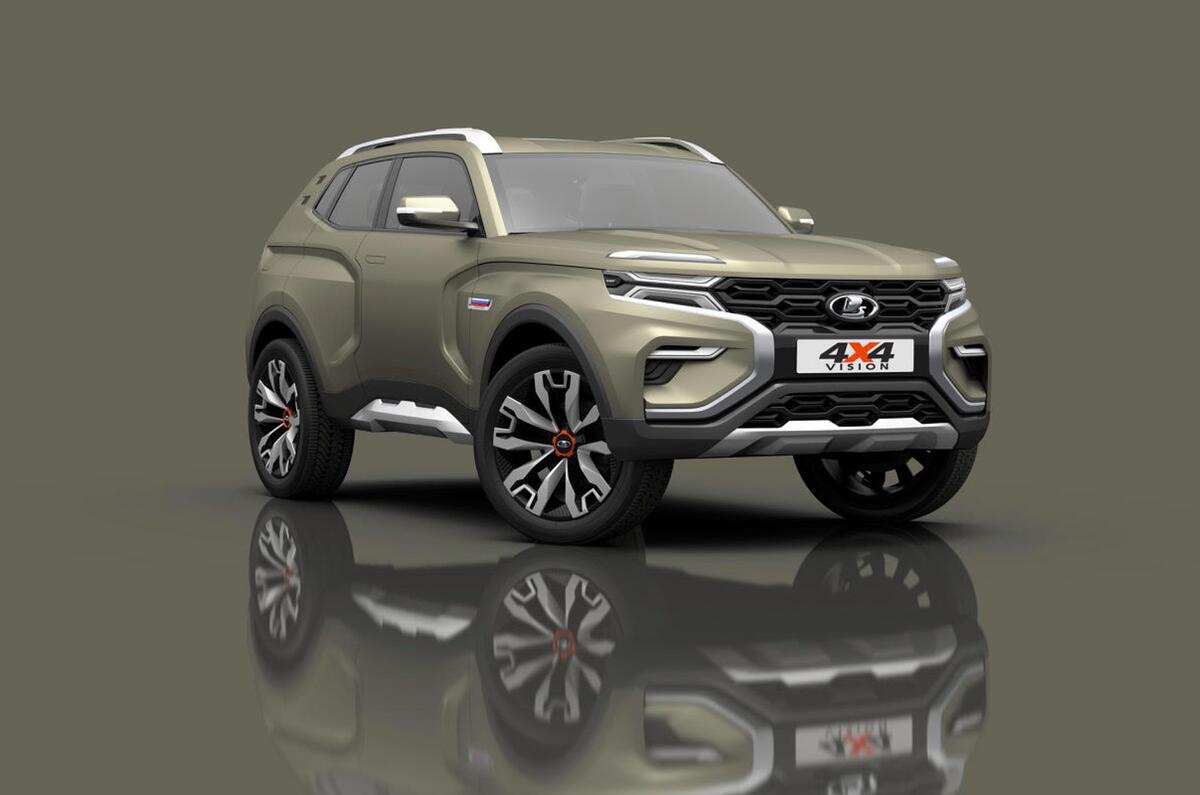 Lada Unveils 4x4 Vision Concept At Moscow Motor Show Autocar