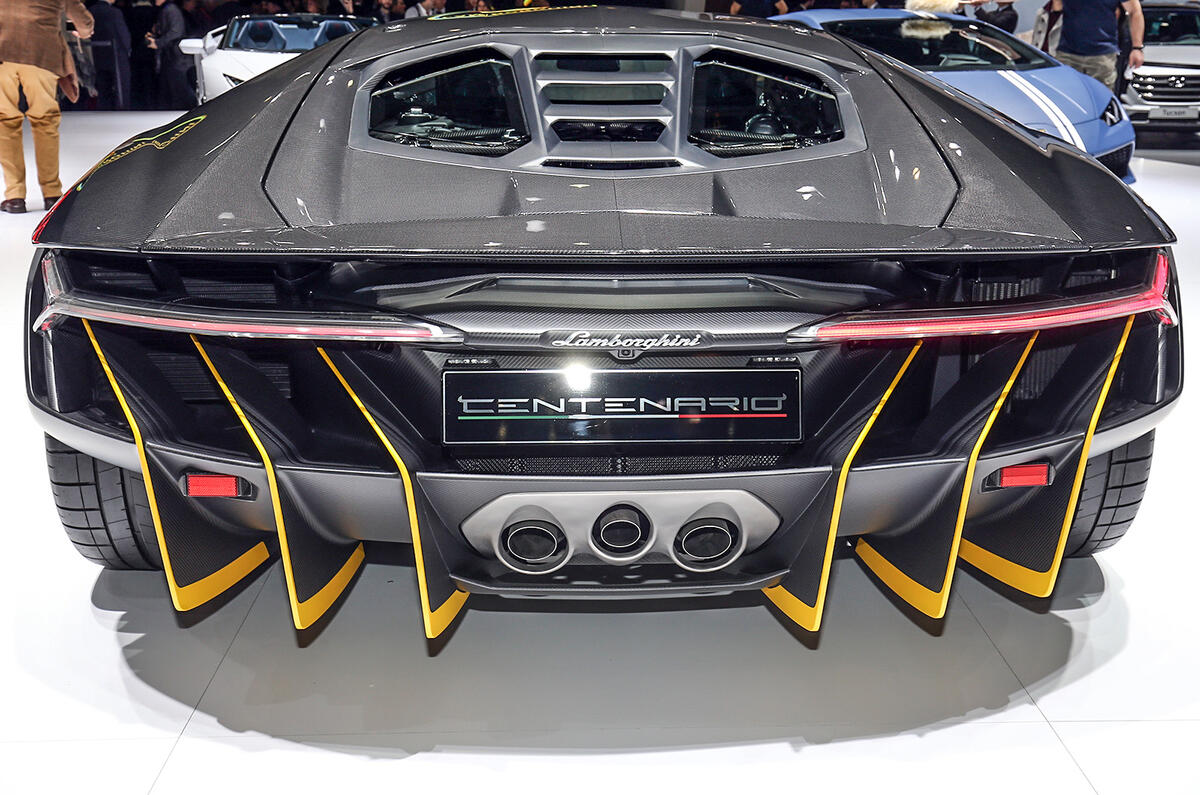 Lamborghini Centenario 759bhp V12 Supercar Shown On Video Autocar