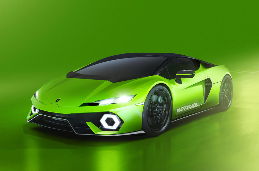 Lamborghini Huracan replacement to swap atmo V10 for hybrid V8
