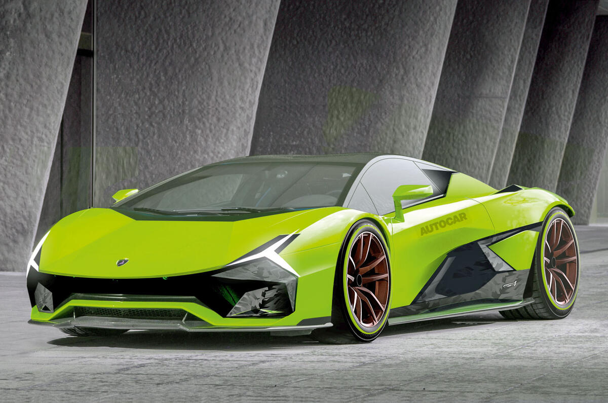 lamborghini aventador replacement render