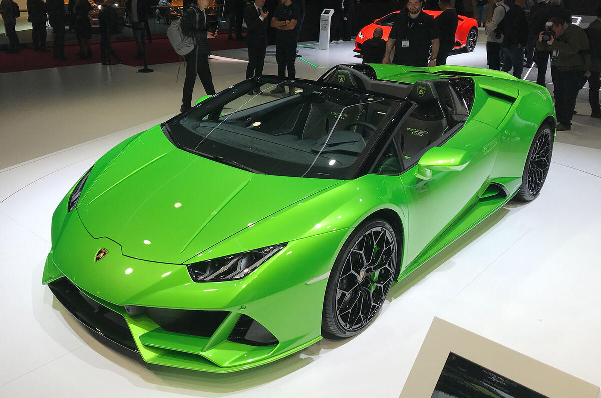 631bhp Lamborghini Huracan Evo Spyder Debuts Autocar