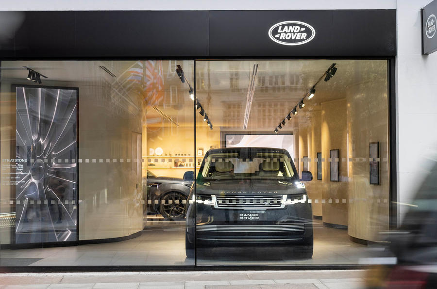 Land Rover dealership Mayfair