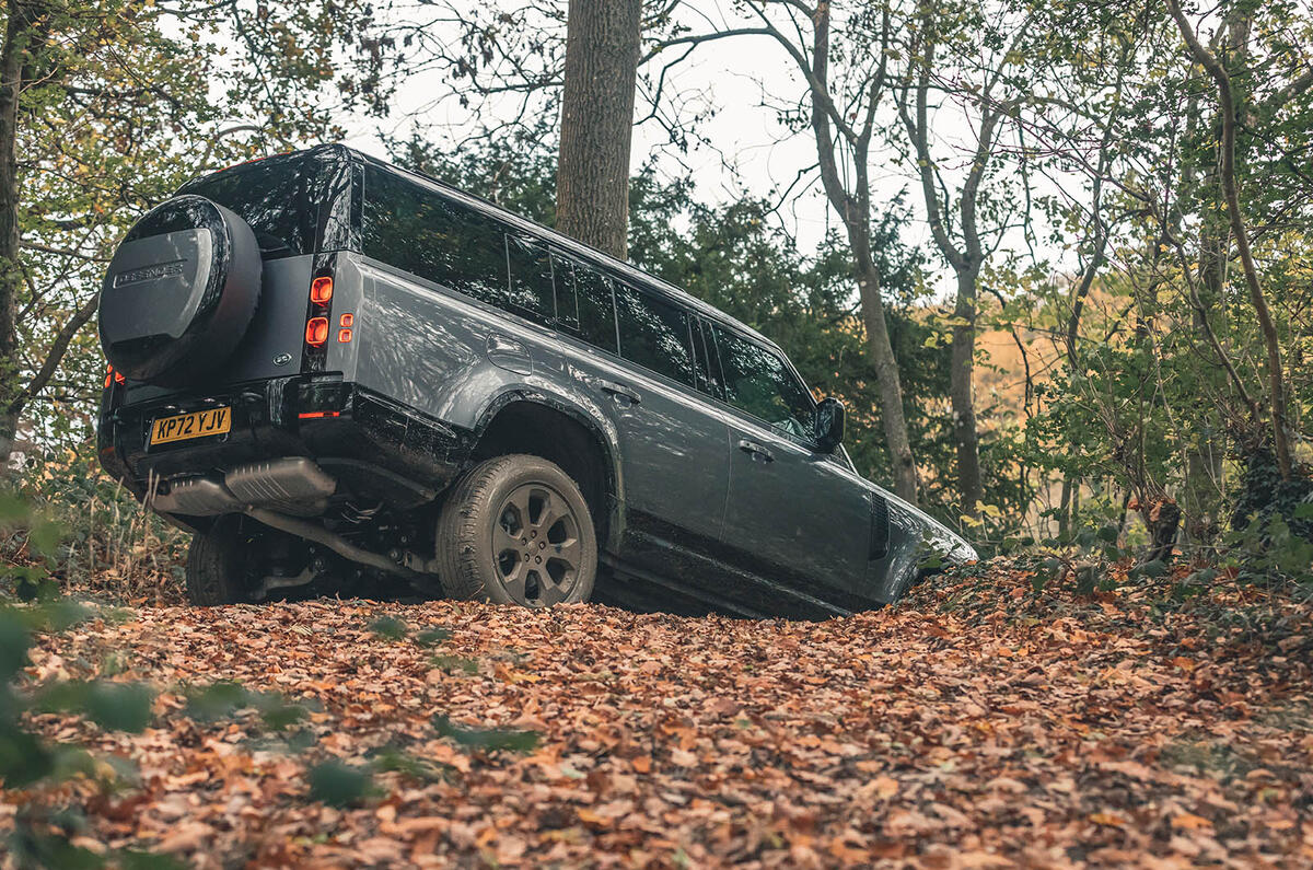 land rover defender 130 2022 18 back panning