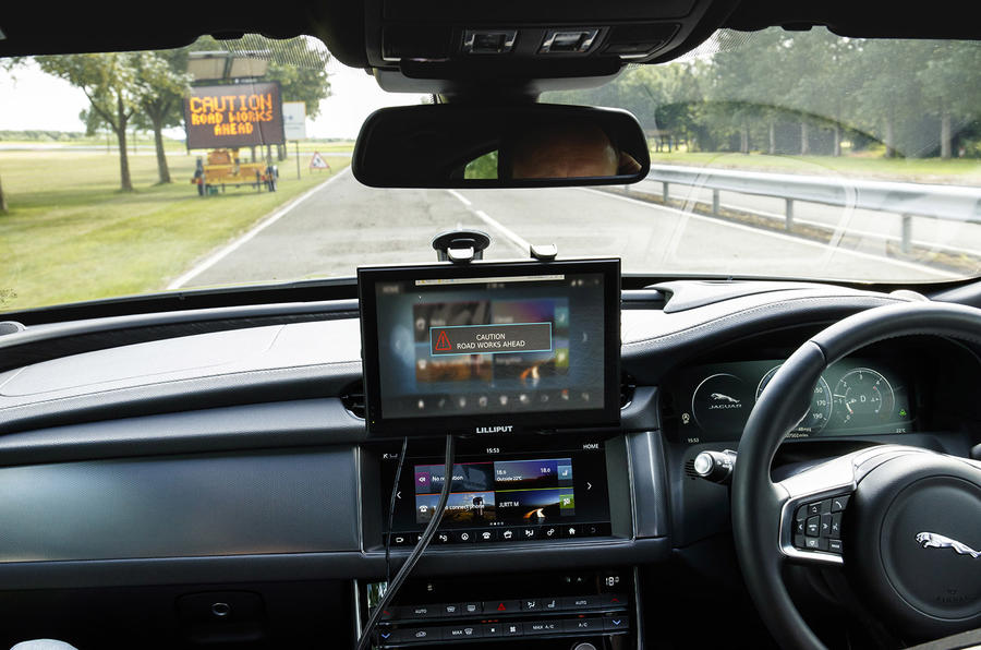 Jaguar Land Rover autonomous tech