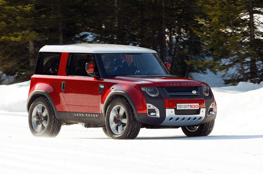 Land Rover red