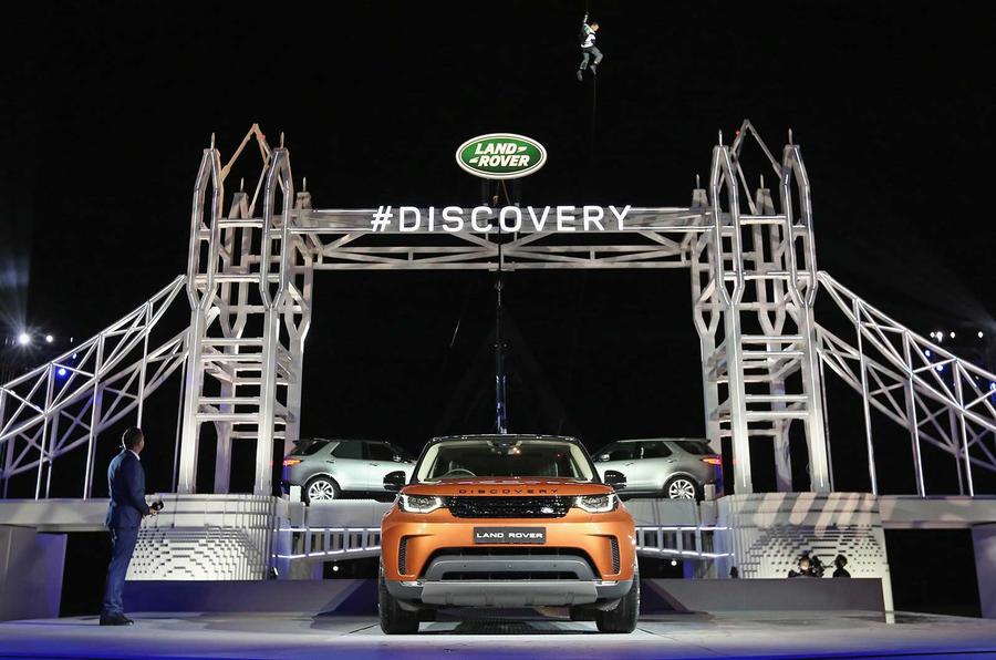 Land Rover Discovery launch