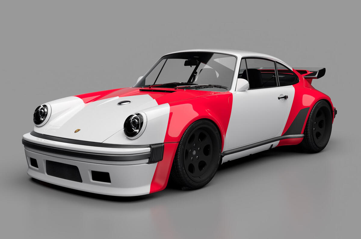 Lanzante Tag Porsche 911 Turbo front quarter render