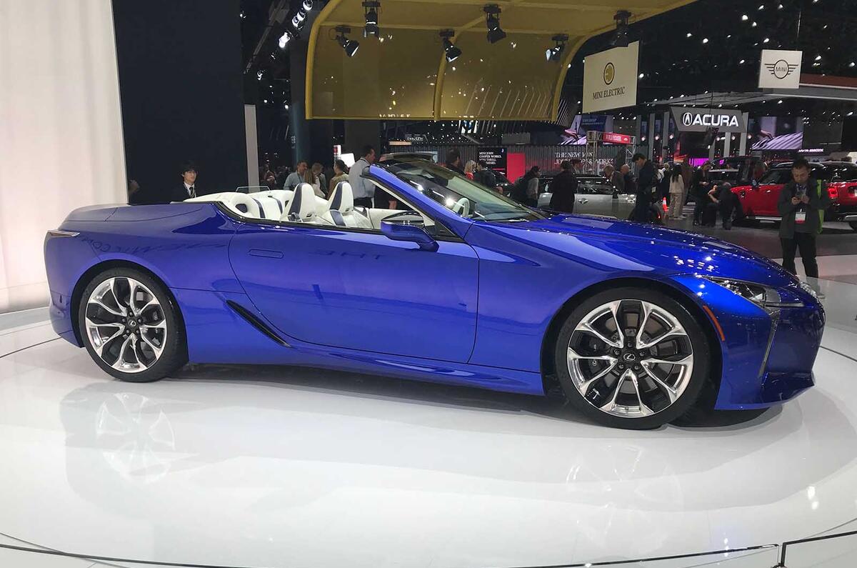 Lexus Lc500 Convertible Will Go On Sale Next Year Autocar