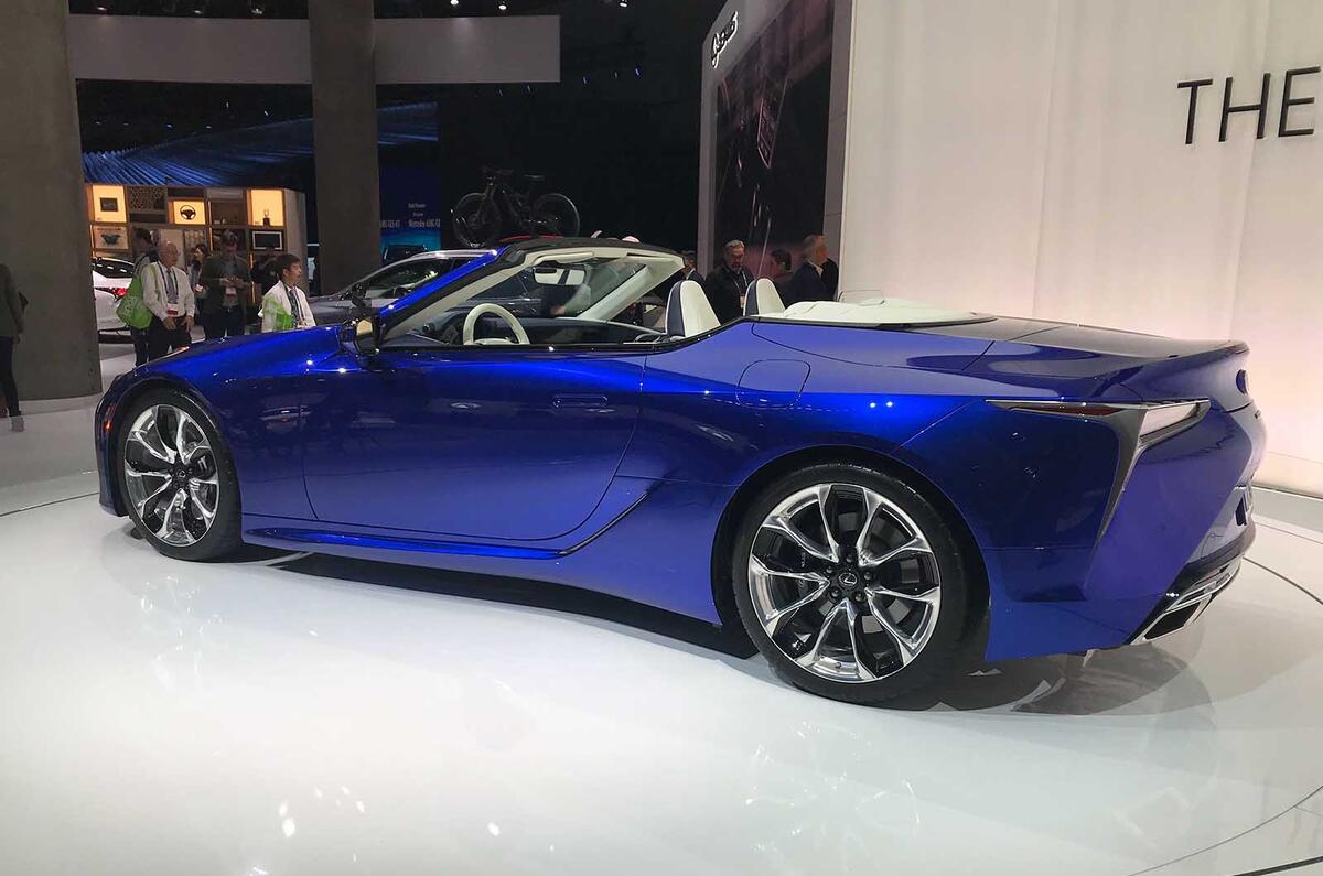 Lexus Lc500 Convertible Will Go On Sale Next Year Autocar