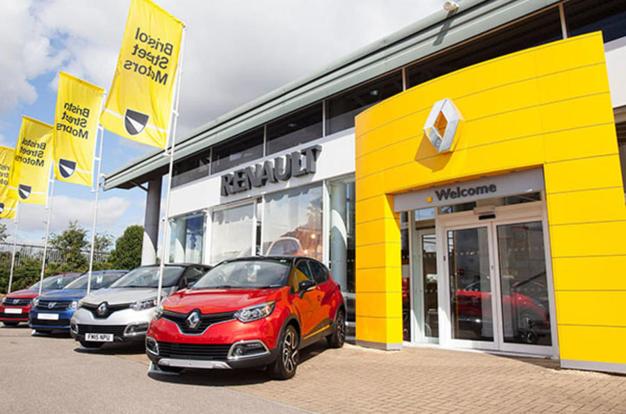 UK Renault dealership