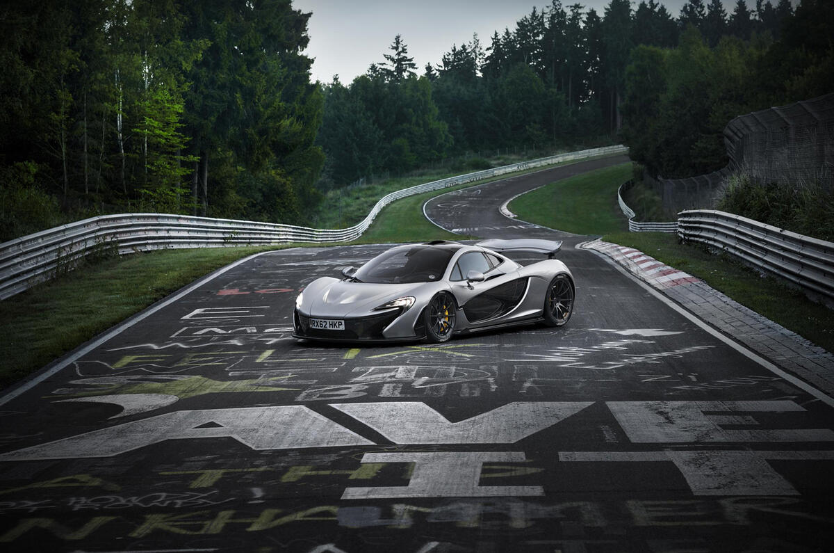 McLaren P1 Nürburgring