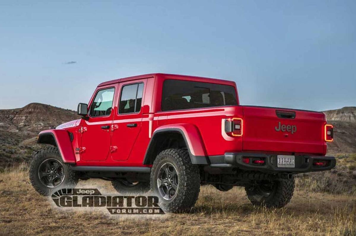 New Jeep Gladiator Pick Up Leaked Ahead Of La Show Debut