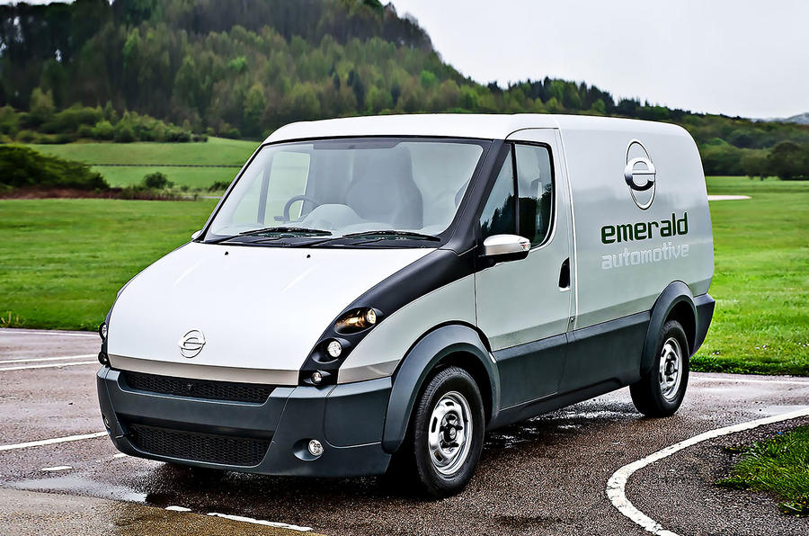 Extended-range electric van