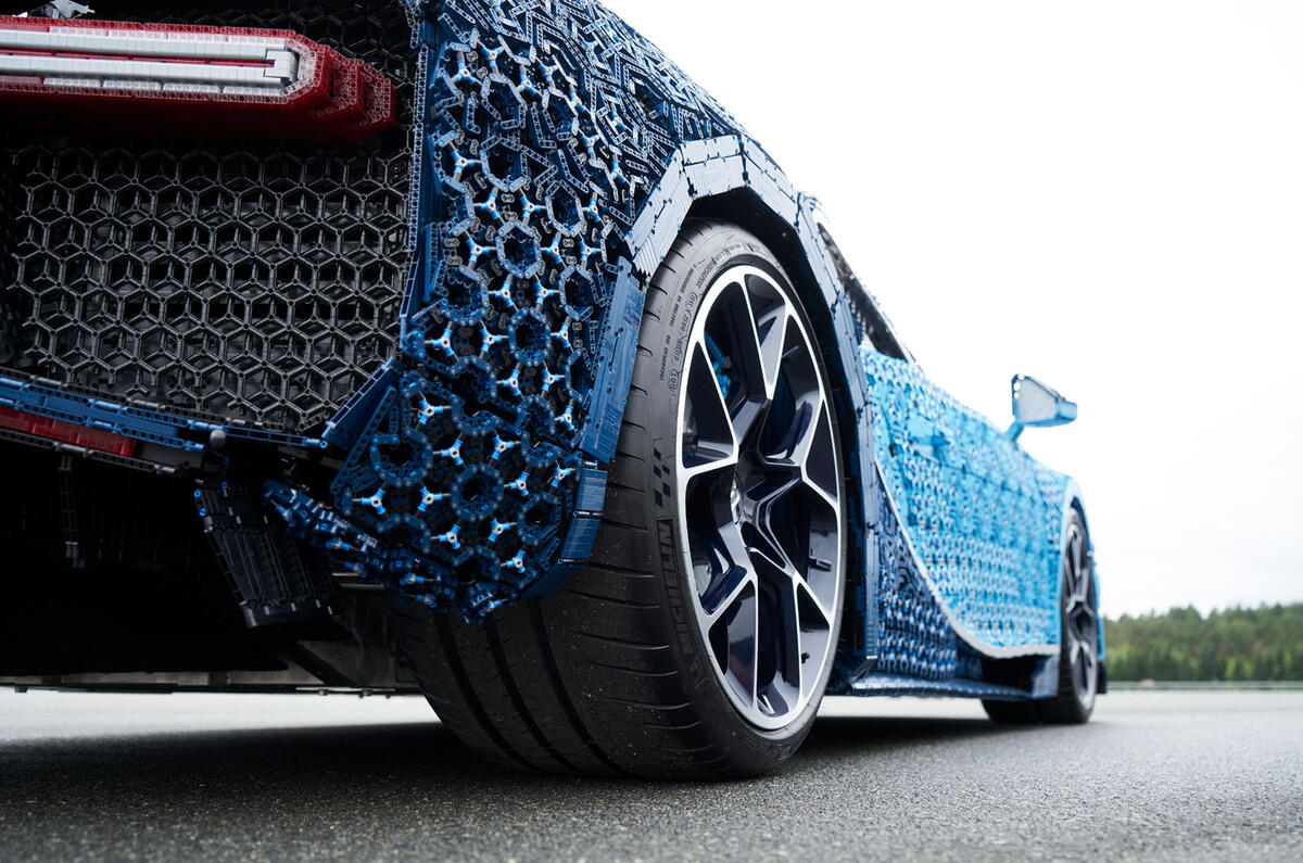 full size lego chiron