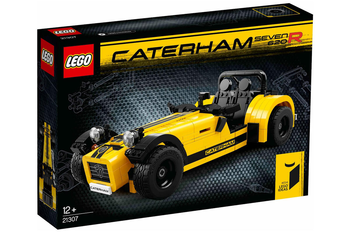 Caterham Seven 620r Officially Recreated By Lego Autocar