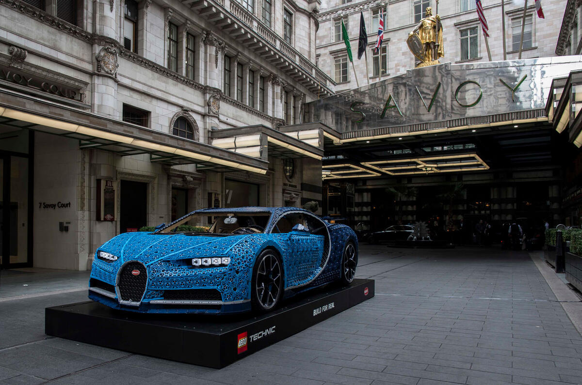 bugatti veyron lego full size