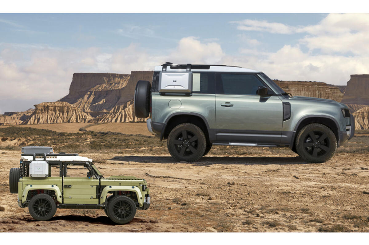 New Land Rover Defender Available As 2573 Piece Lego