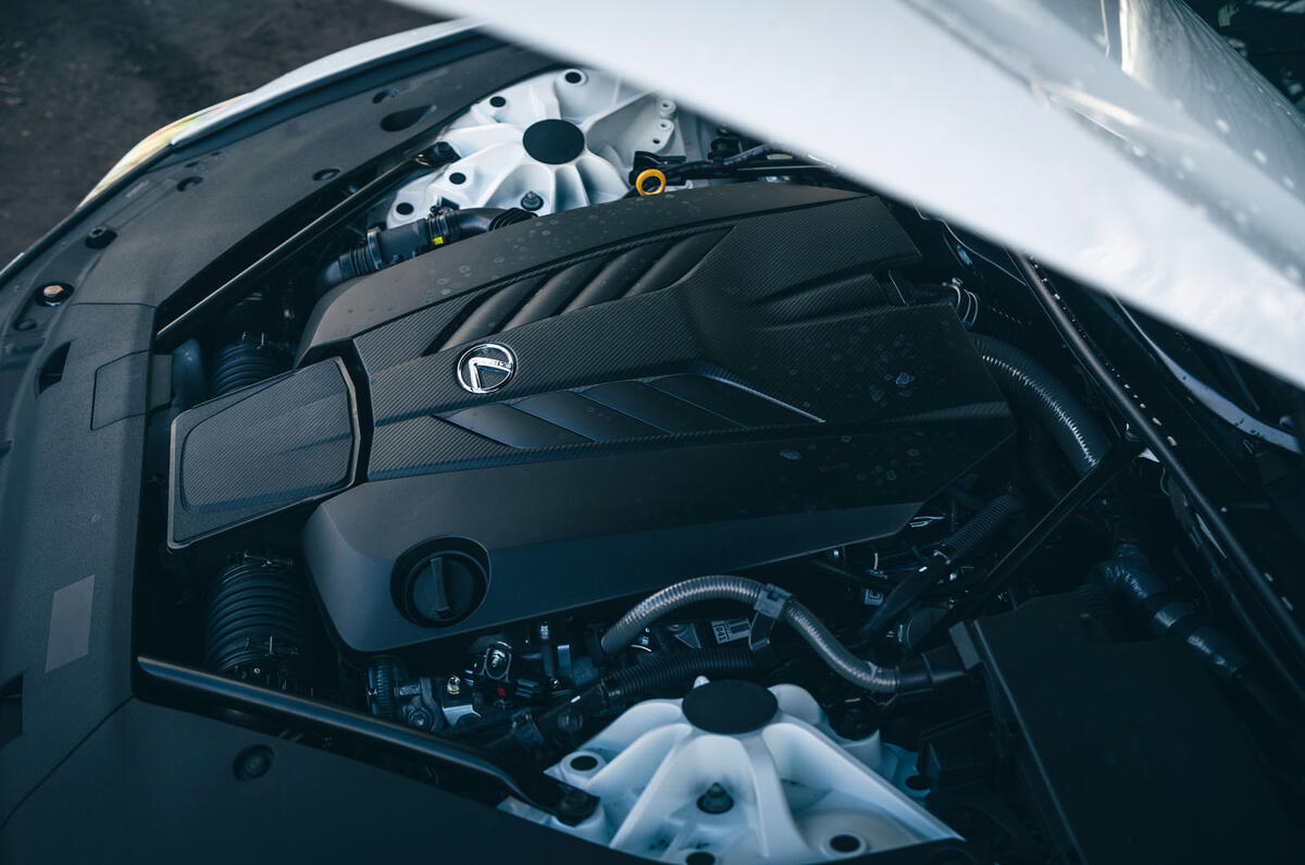 lexus lc5 review 2023 20 engine detail