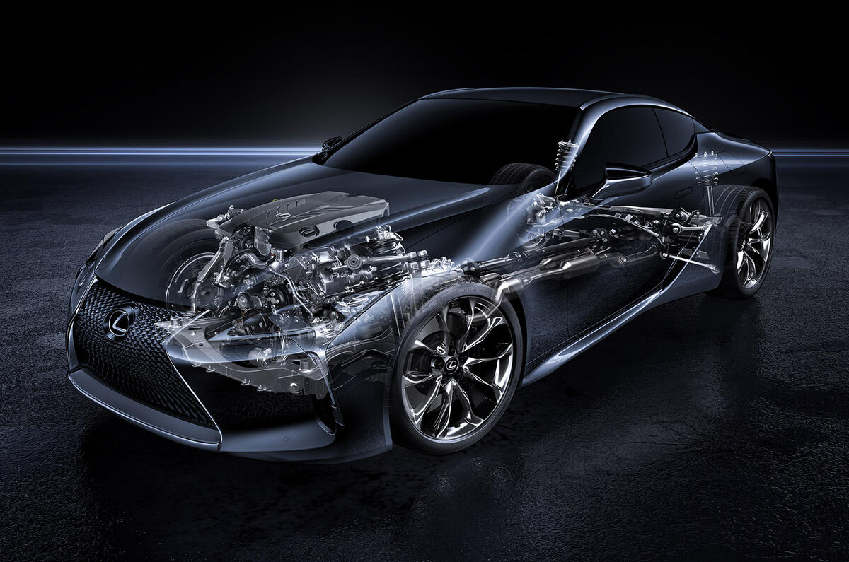 Lexus LC500 and LC500h