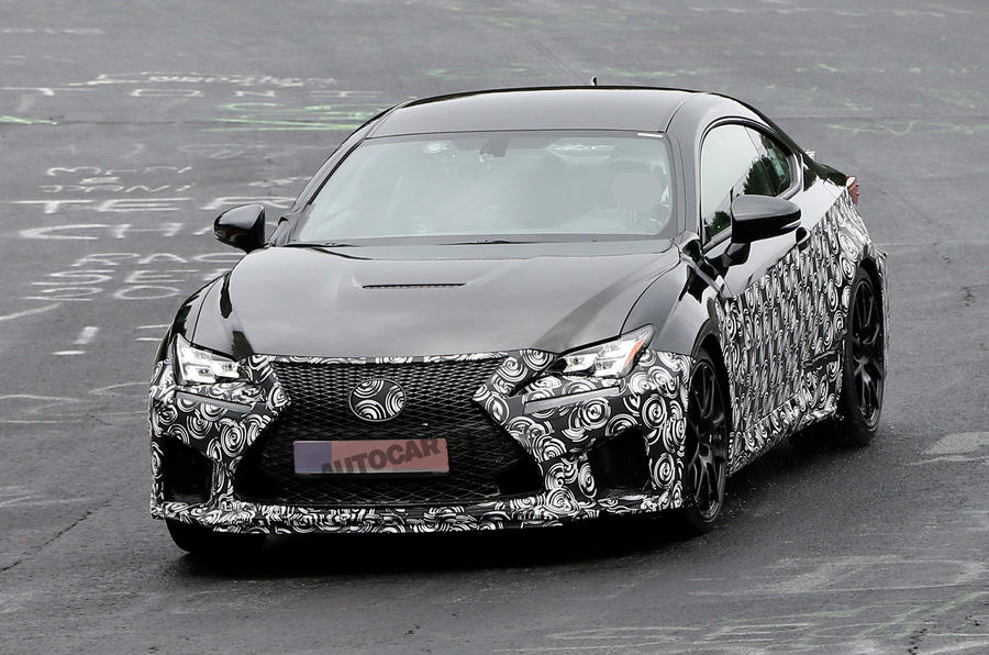 Facelifted Lexus RC F to use more powerful atmospheric V8
