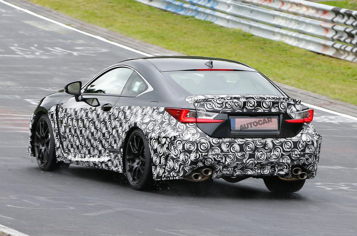 Facelifted Lexus RC F to use more powerful atmospheric V8 | Autocar