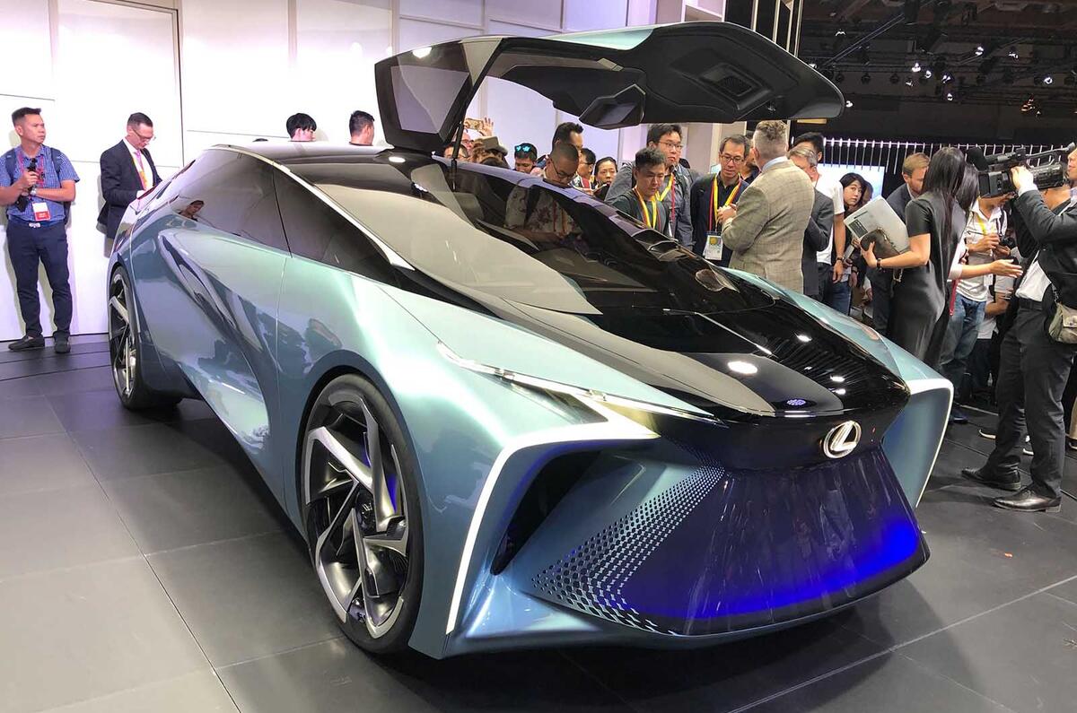 Dramatic Lexus Lf 30 Concept Unveiled Autocar