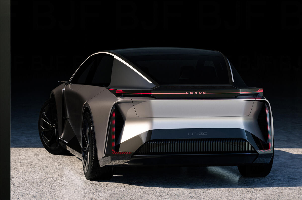 Lexus LF ZC concept rear