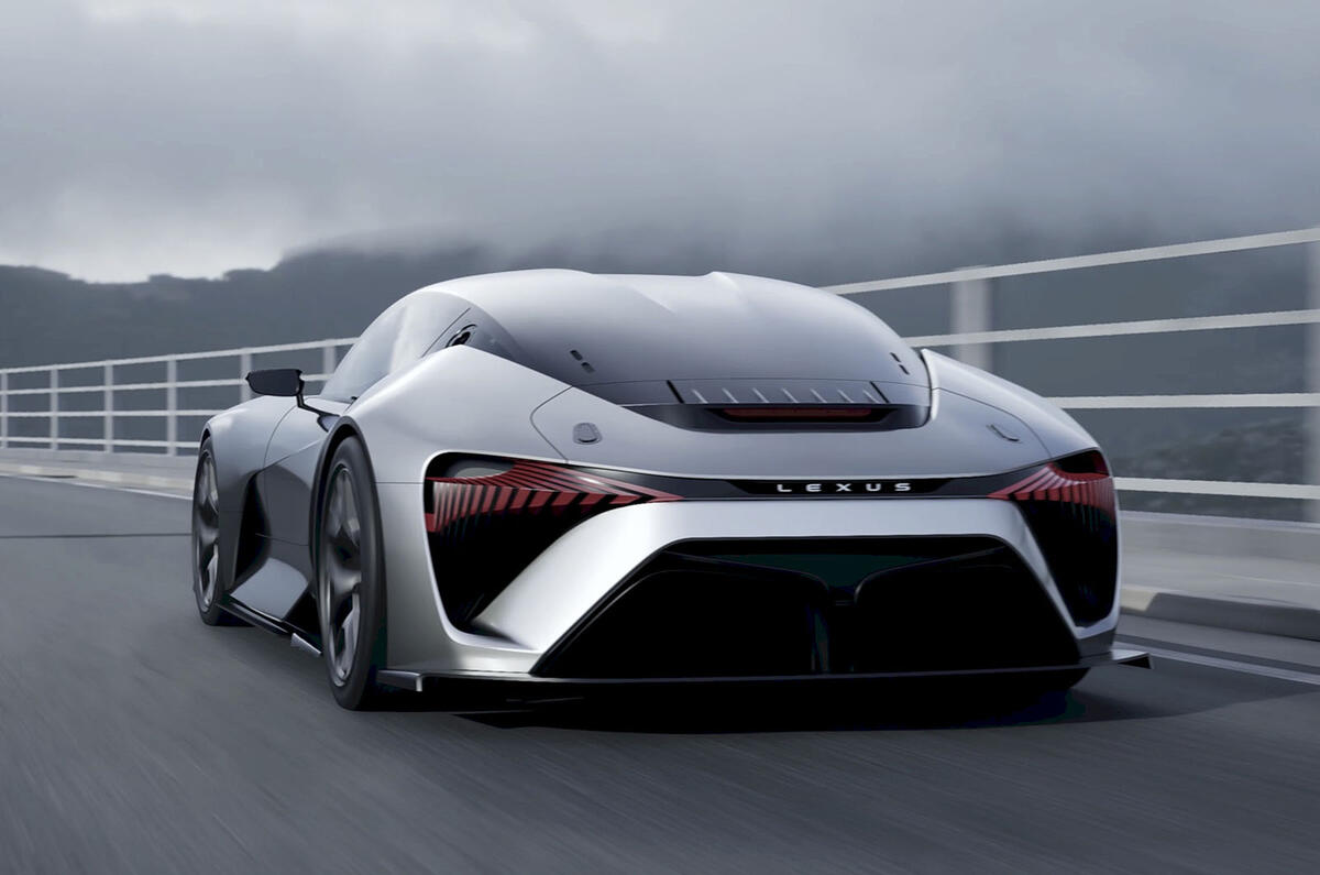 New Lexus EV supercar LFA successor stars at Goodwood 2022 Autocar