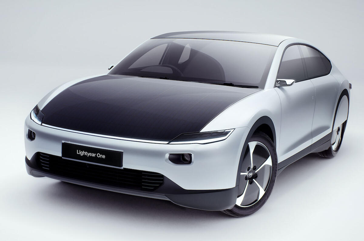 Lightyear One solarcharging EV makes UK debut Autocar