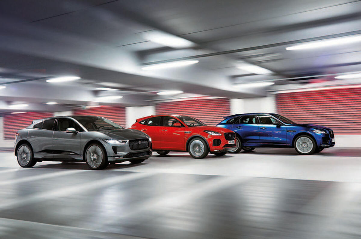 Jaguar E-Pace F-Pace I-Pace