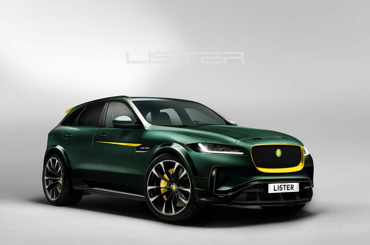 New Lister LFP is 200mph Jaguar F Pace SUV Autocar