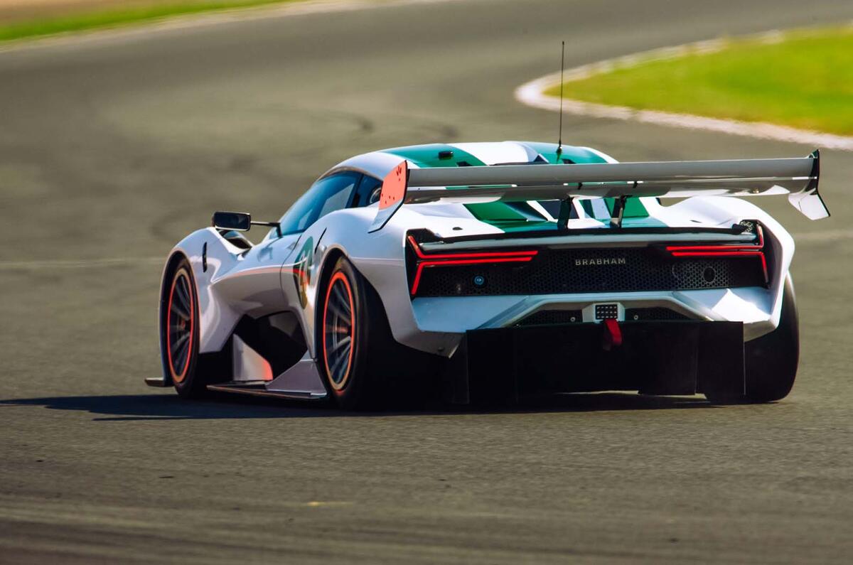 Brabham BT62 driven at Silverstone