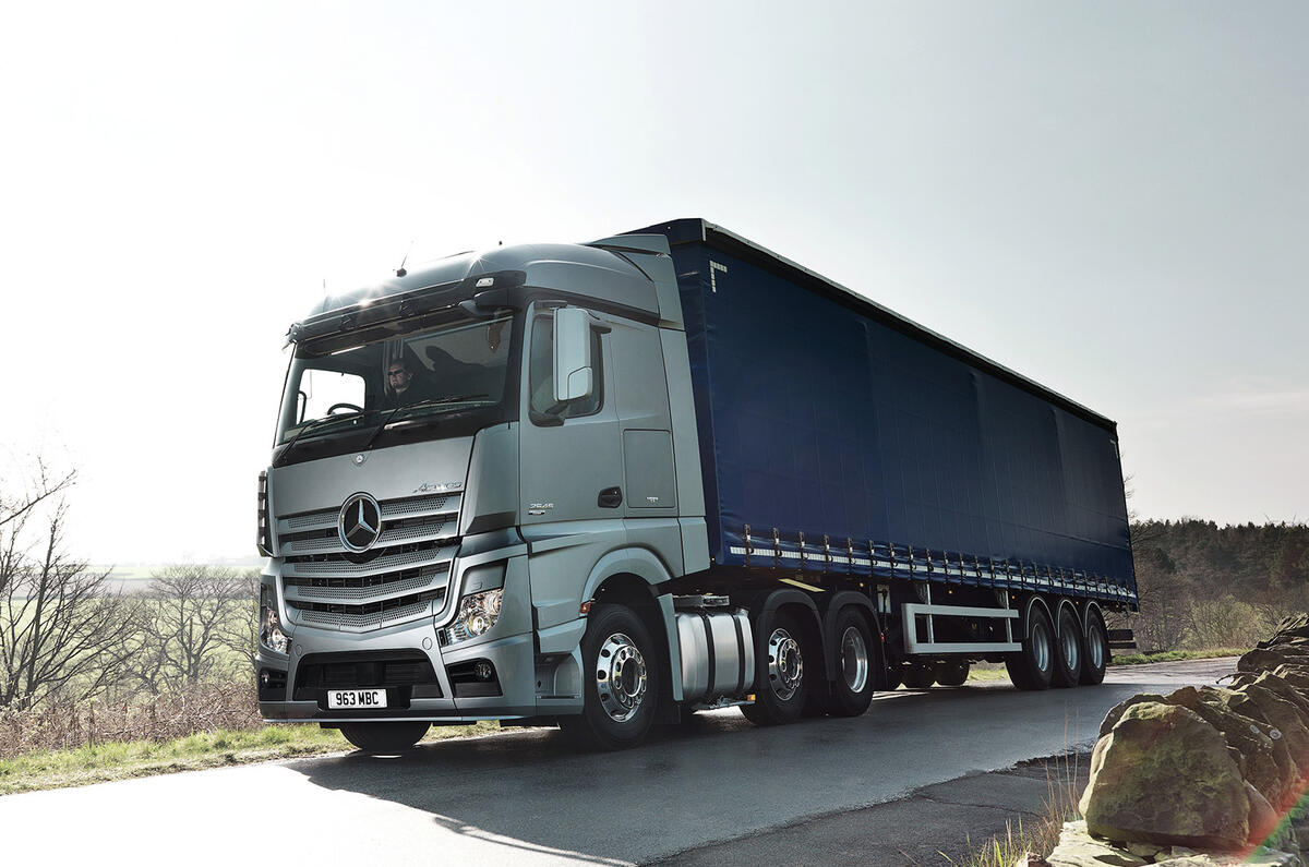 autonomous lorries to be tested on uk motorways this year autocar