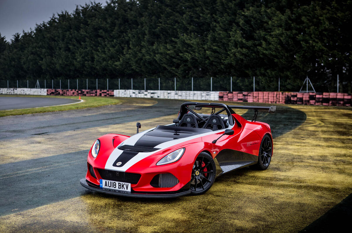 Lotus 3-Eleven 430 static front