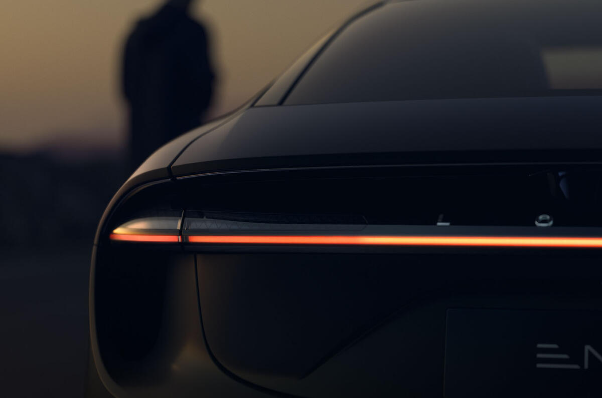 Lotus Emeya 2024 rear light