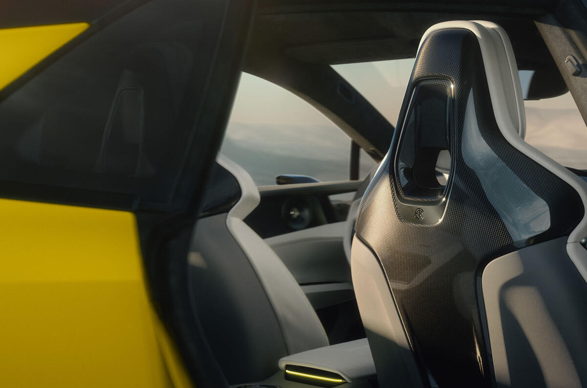 Lotus Emeya 2024 rear seat back