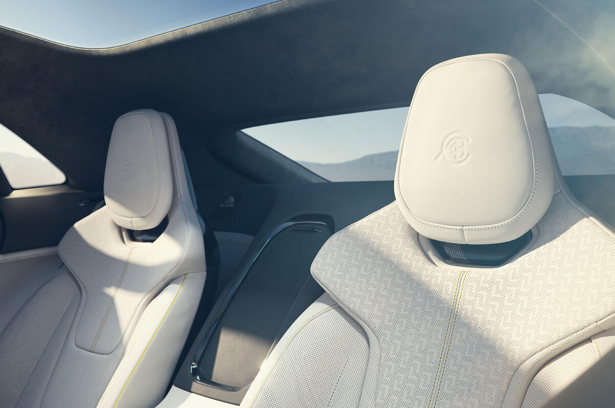 Lotus Emeya 2024 rear seats