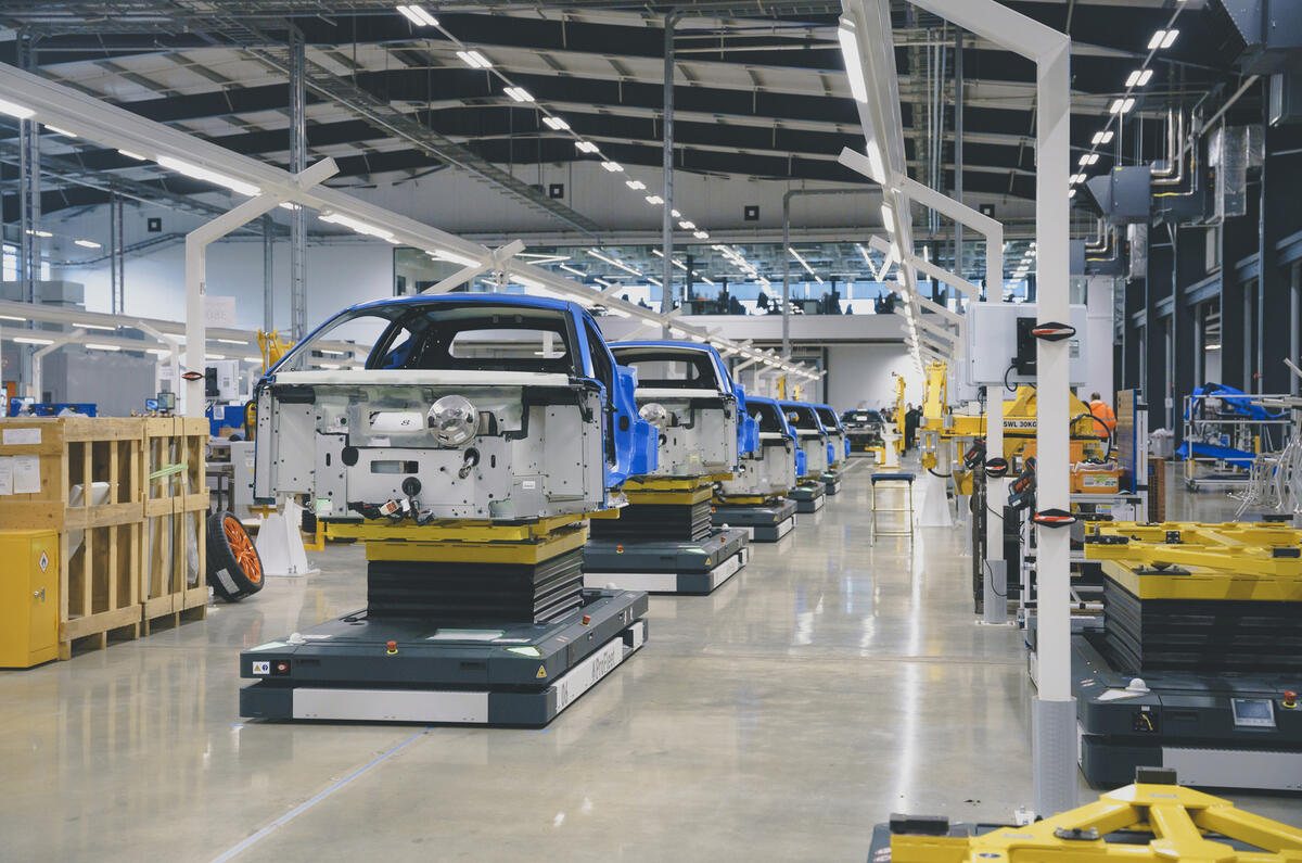 UK car production slows but EV output reaches record high Autocar