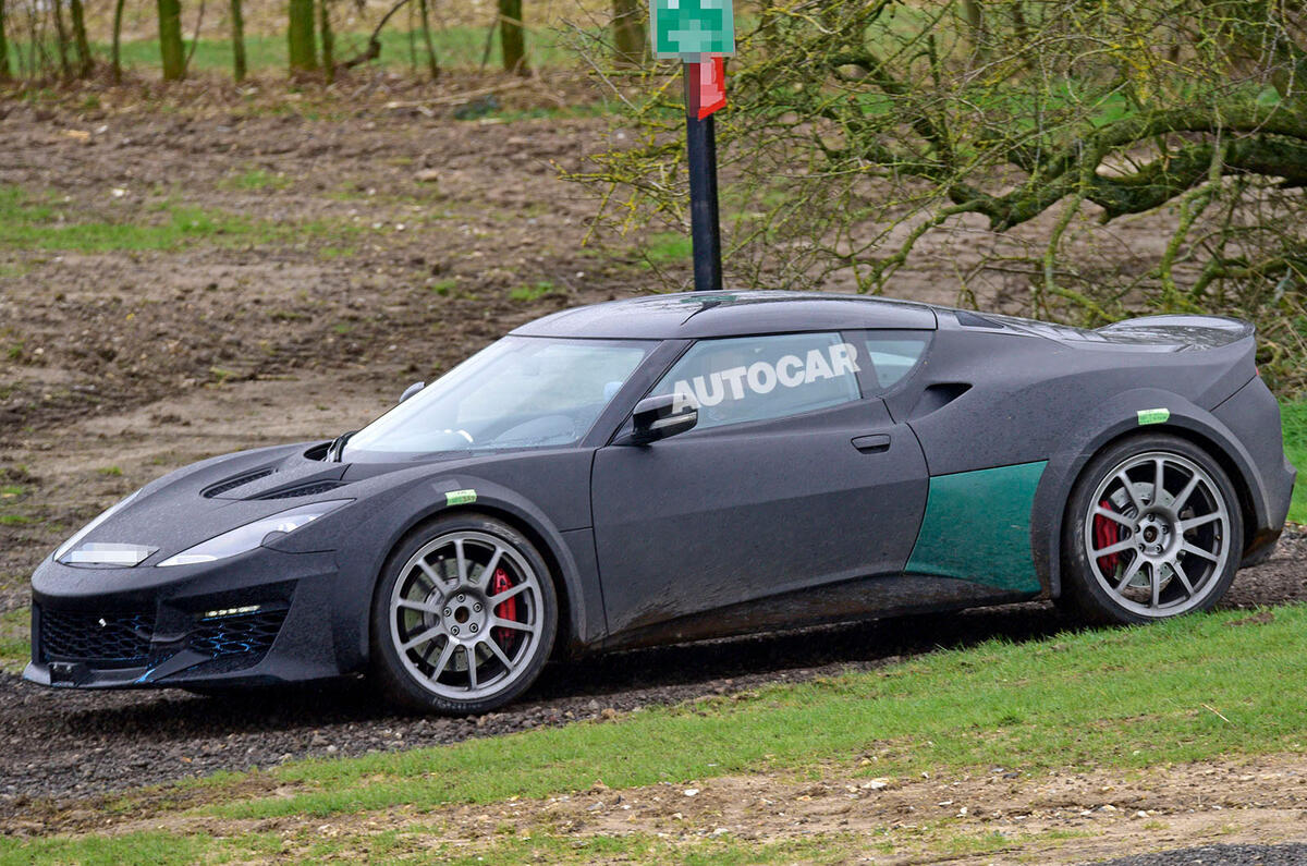 Reborn Lotus Esprit spied testing for the first time Autocar