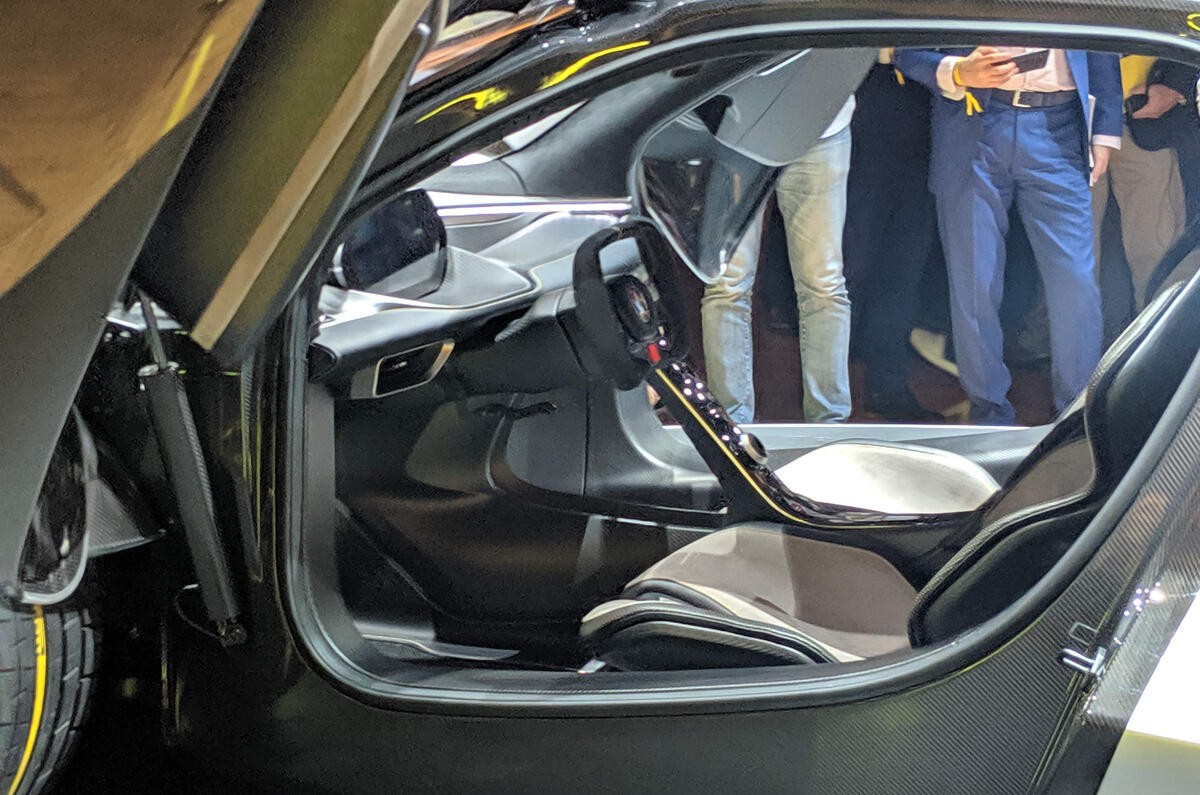 Lotus Evija official reveal - interior