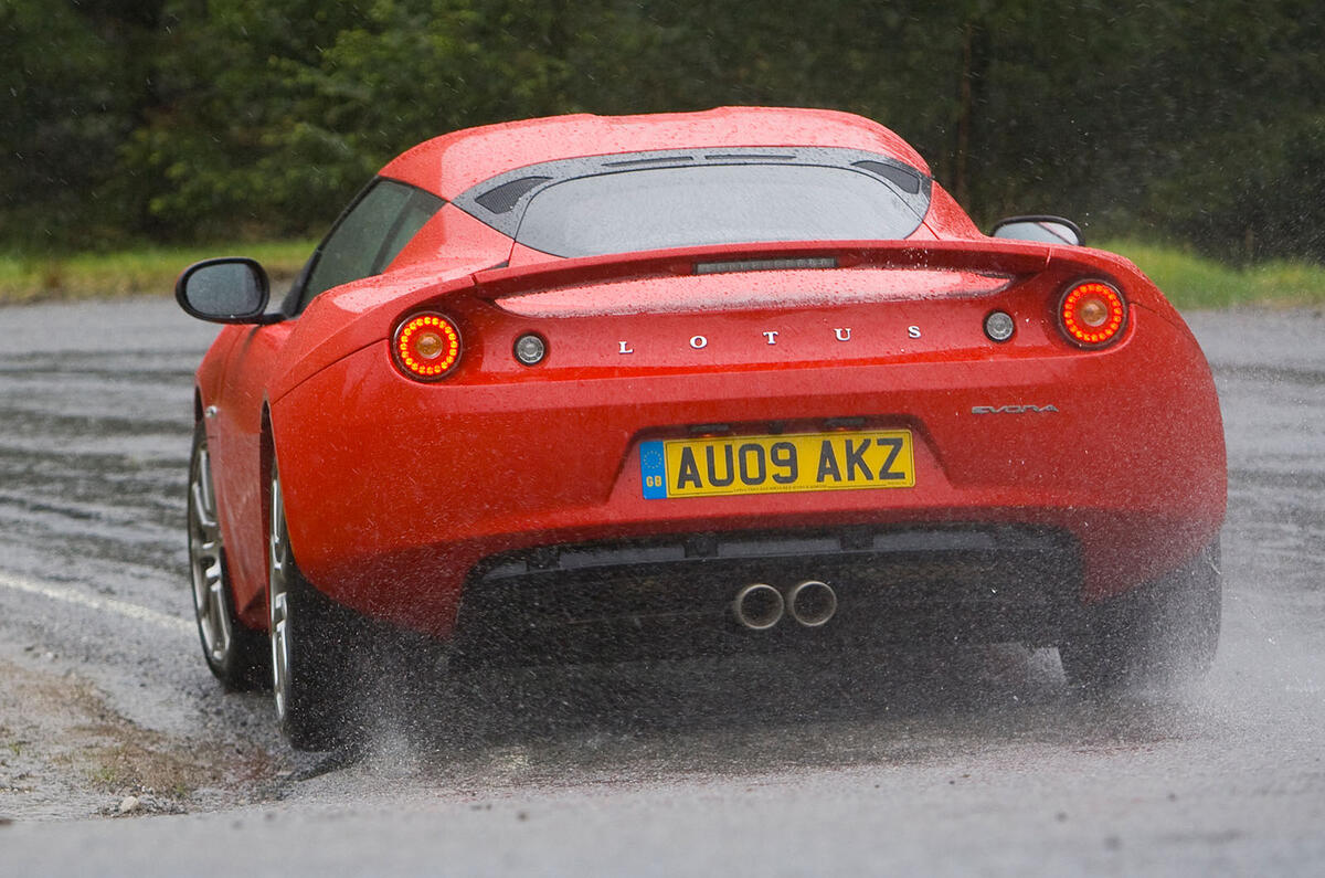 Lotus Evora rear