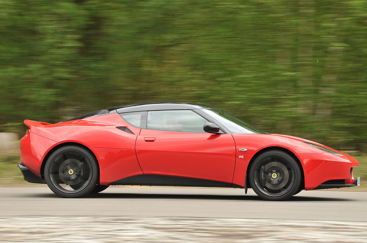 Lotus Evora S side