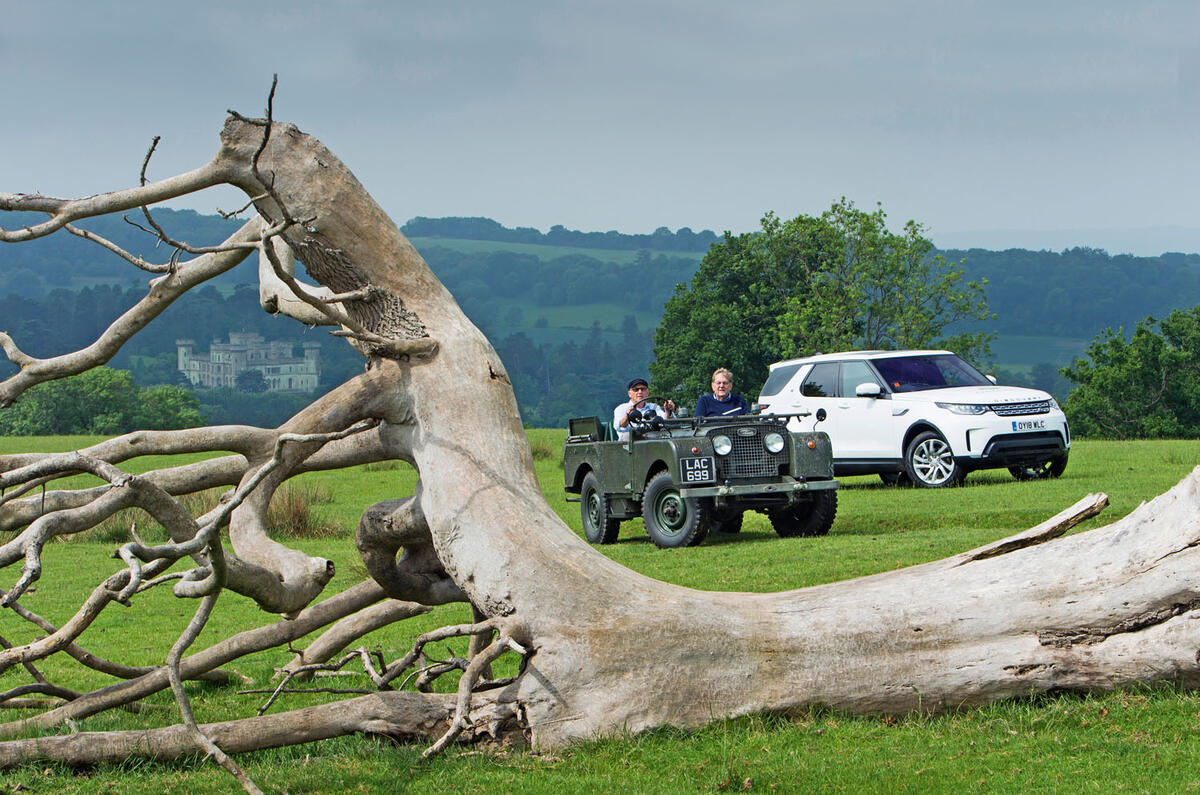 Land Rover Discovery vs Series One