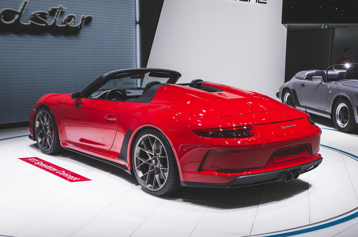 Porsche confirms 911 Speedster for limited production