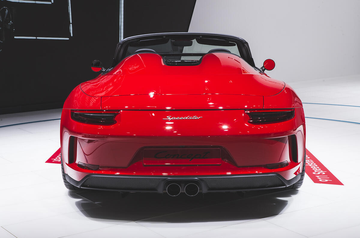 Porsche confirms 911 Speedster for limited production