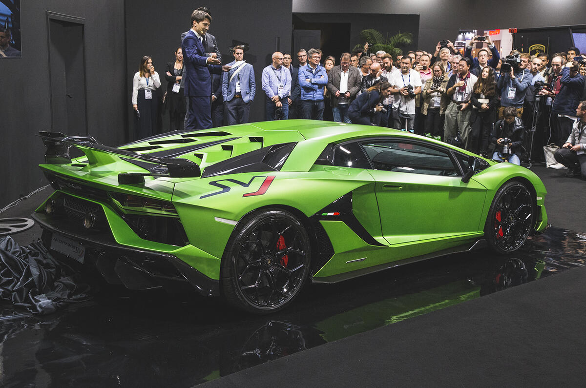 759bhp Lamborghini Aventador Svj Shown In Paris Autocar